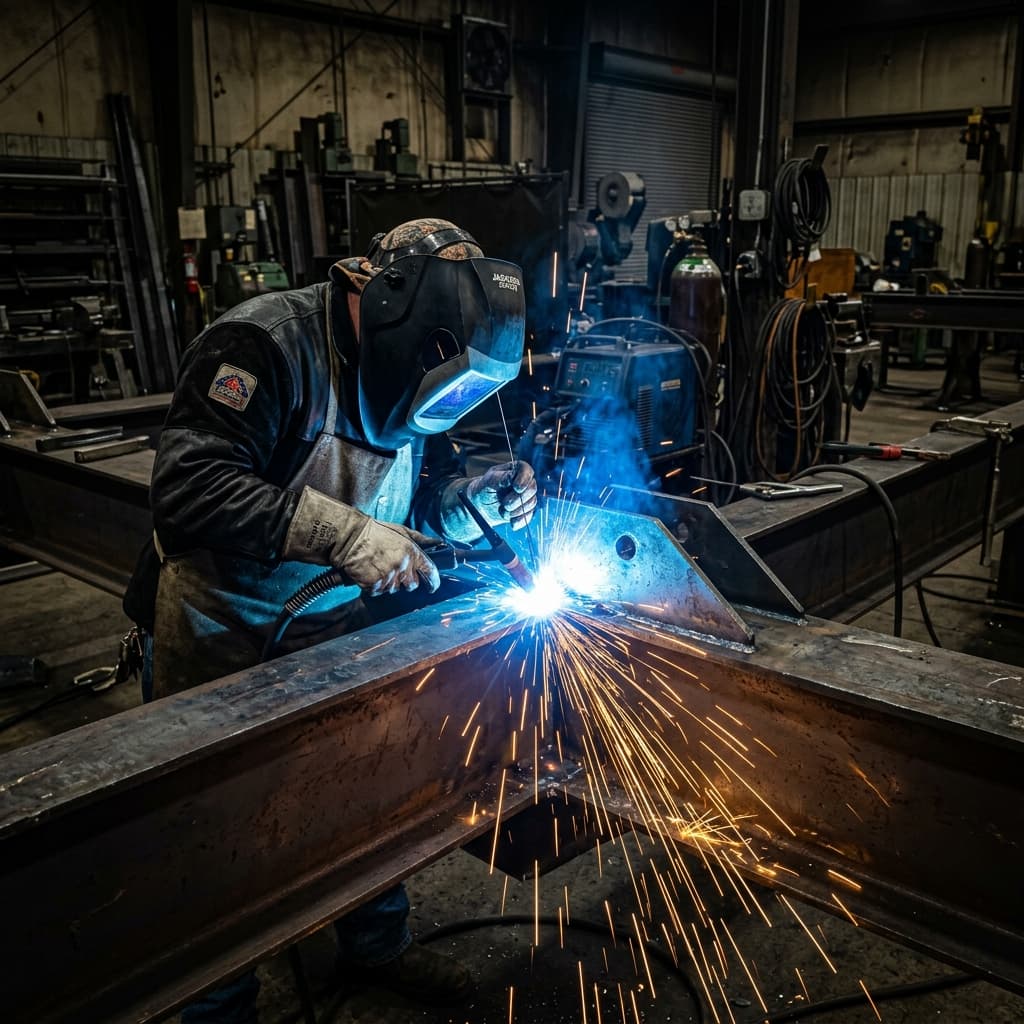Steel fabrication and precision TIG welding in Faisalabad workshop